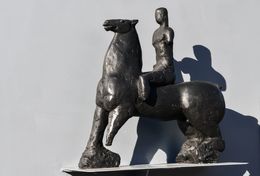 Sculpture, Le Cavalier (petit)(bronze), Antoniucci Volti