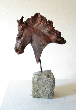 Sculpture, Horse head, Jón Leifsson