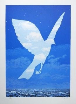 Print, L'entrée en scène, René Magritte