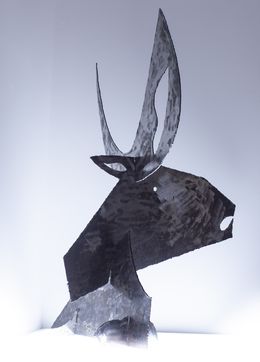 Sculpture, Taureau 1, Julien Cuny