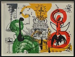 Print, The King, Keith Haring