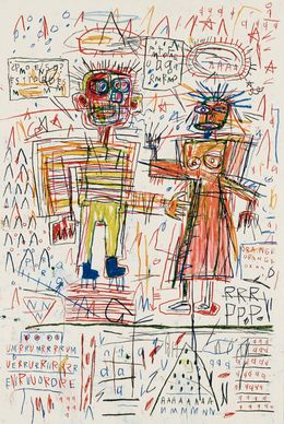 Print, Untitled III (from The Figure portfolio), Jean-Michel Basquiat