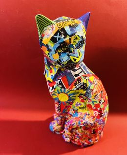 Sculpture, Cat Pop Art, Art'Mony