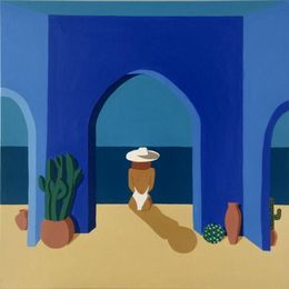 Painting, Majorelle #30, Marie Deforche