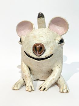 Sculpture, Sweet White Wombat, Viktor Zuk