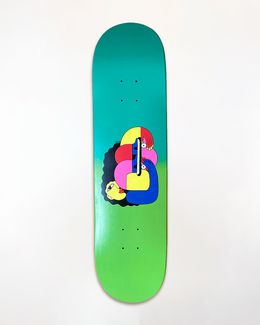 Painting, Skateboard, Floe