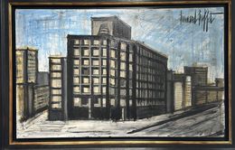 Painting, Suraga building, Bernard Buffet