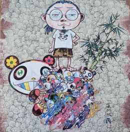 Print, Panda Family and Me, Takashi Murakami