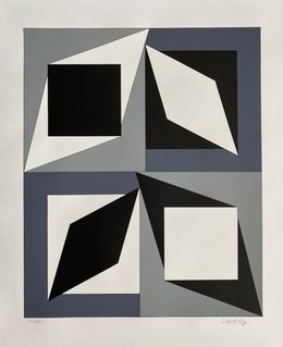 Print, Untitled, Victor Vasarely