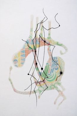 Fine Art Drawings, Traiettoria | Trajectory, Gisella Chaudry