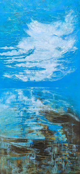 Painting, Immense est le ciel..., Nadine Pillon