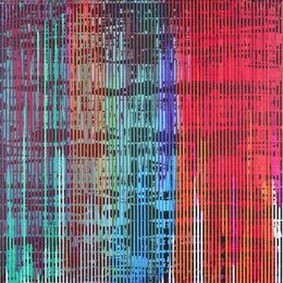 Painting, MTP Variation multichromatque line aire 78-10-19, Laurent Prudot