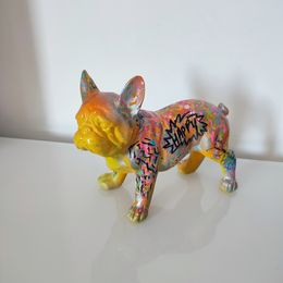 Sculpture, Arty - Bouledogue, Âme Sauvage