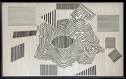 Painting, Operenccia, Victor Vasarely